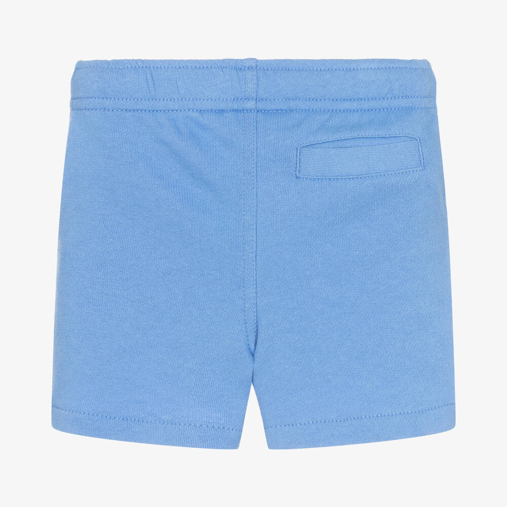 Ralph Lauren-شورت قطن لون أزرق للمواليد | Childrensalon Outlet