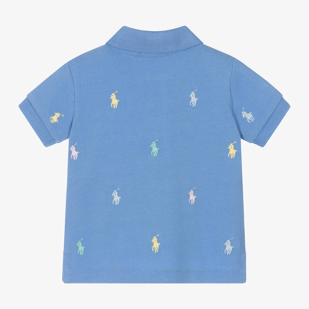 Ralph lauren baby blue polo shirt on sale