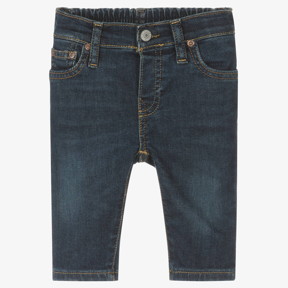 Ralph Lauren - Jean en denim bébé garçon | Childrensalon