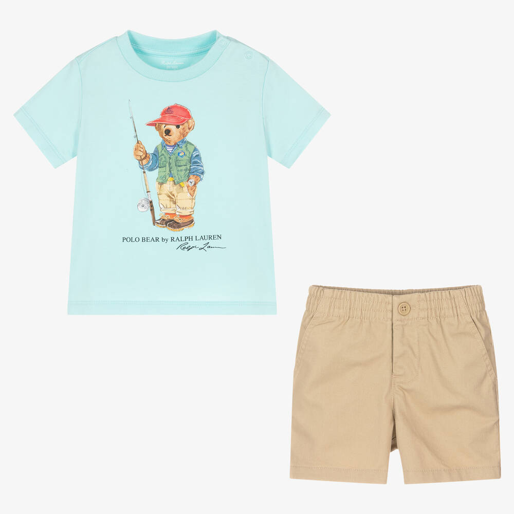 Polo bear shorts outlet