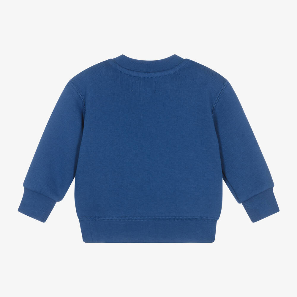 Blue sweatshirt kids online