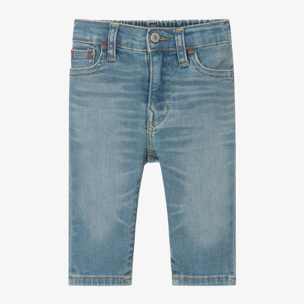 Ralph Lauren-Baby Boys Blue Slim Denim Jeans | Childrensalon Outlet