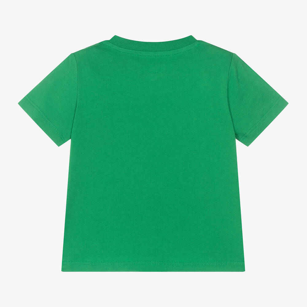 Ralph Lauren-Baby Boys Green Cotton T-Shirt | Childrensalon Outlet