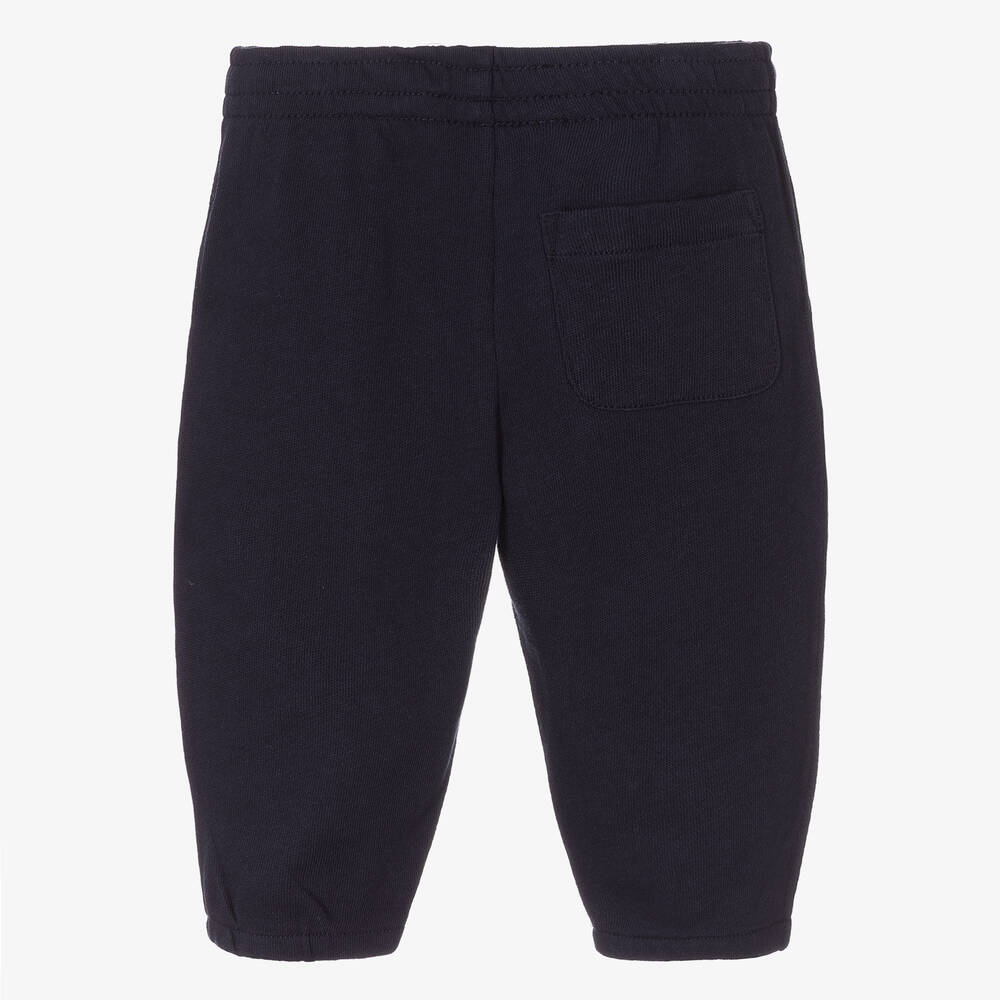 Ralph Lauren Baby Boys Navy Blue Joggers Childrensalon Outlet