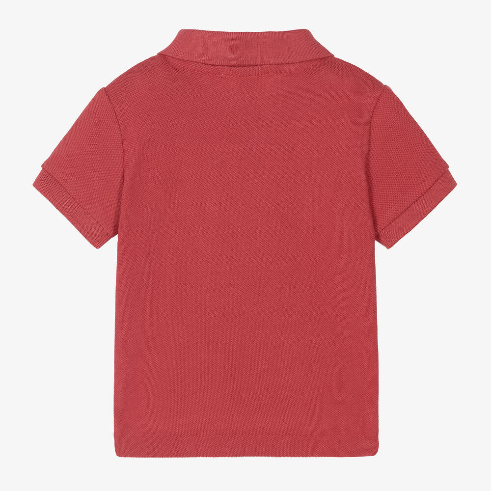 Red polo shirt deals baby boy