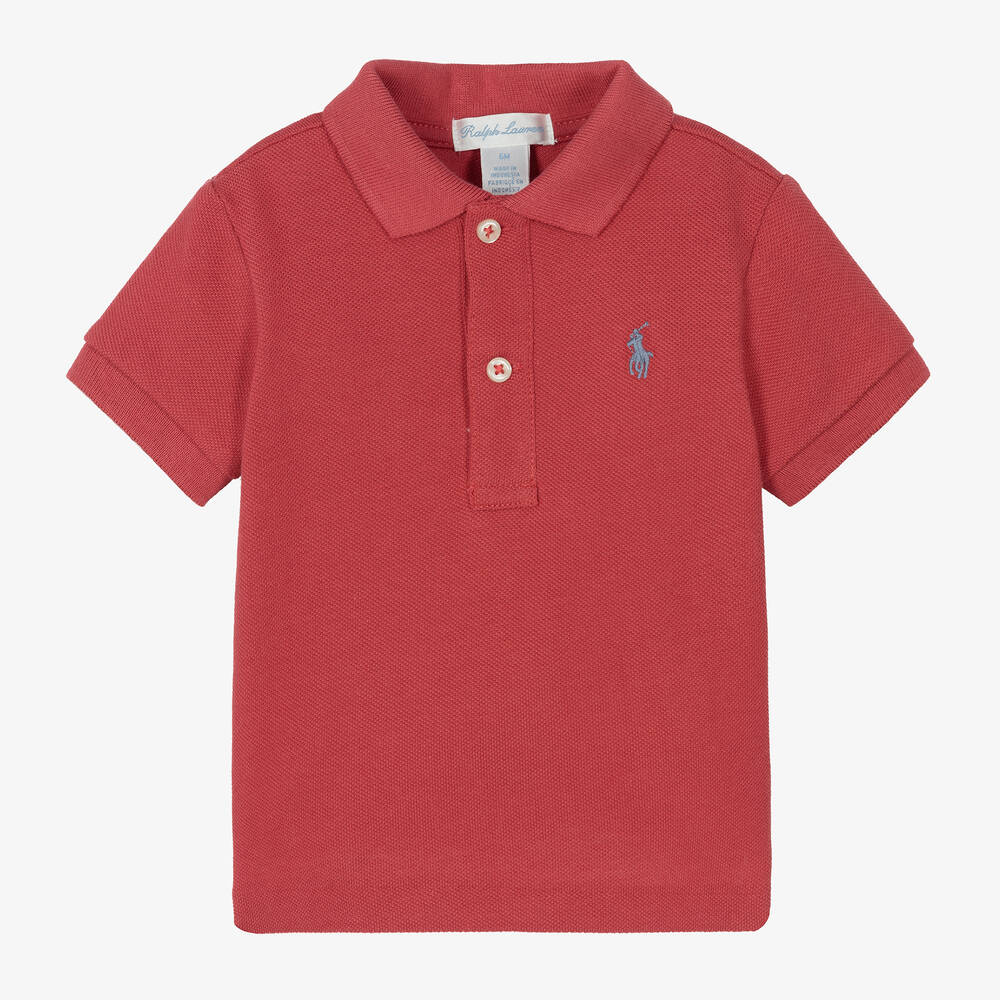 polo ralph lauren roja
