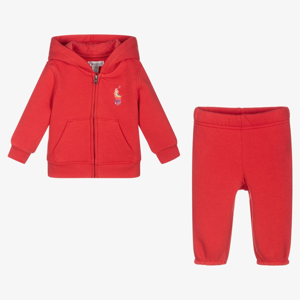 Baby new arrivals red tracksuit