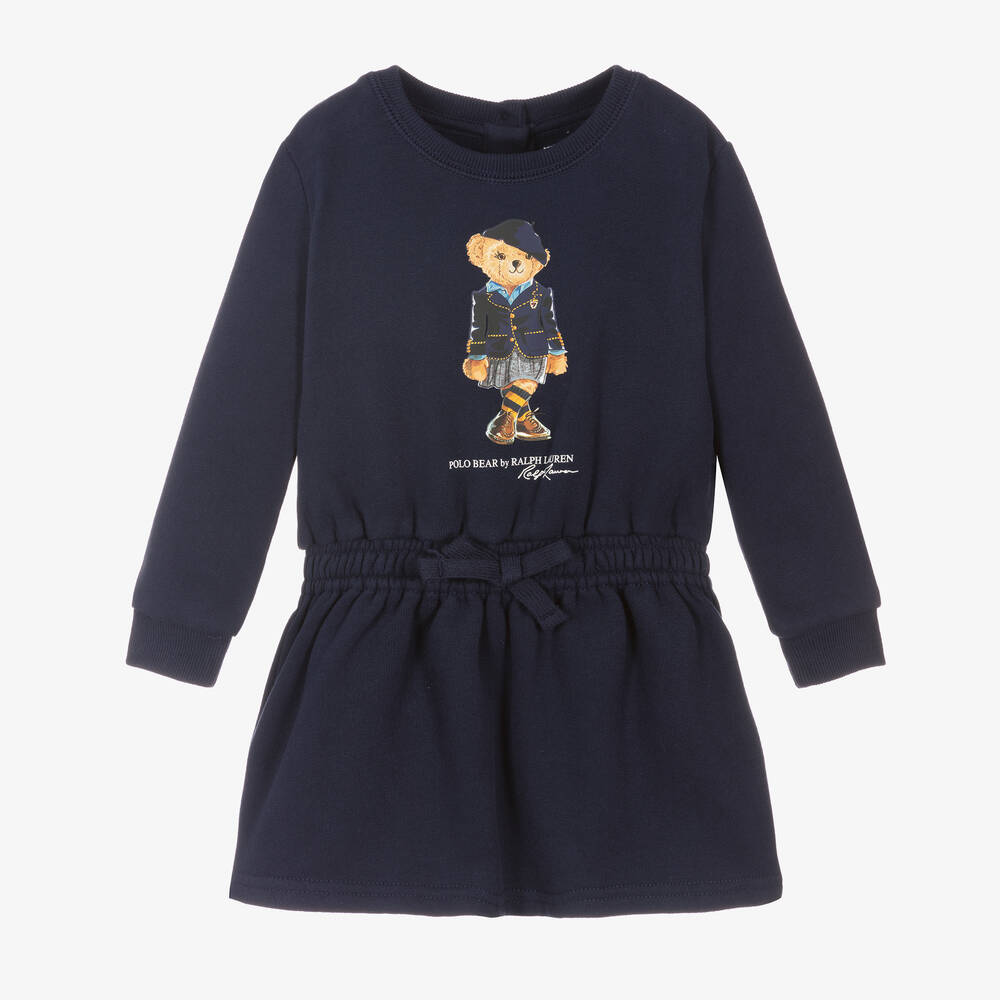 Ralph Lauren - Robe Nounours Bébé | Childrensalon