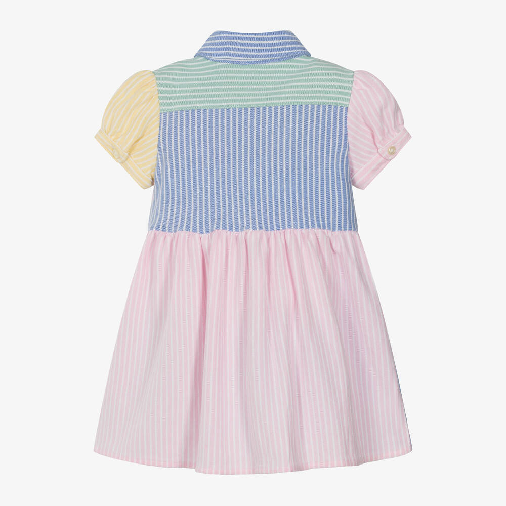 Ralph lauren colour block dress clearance