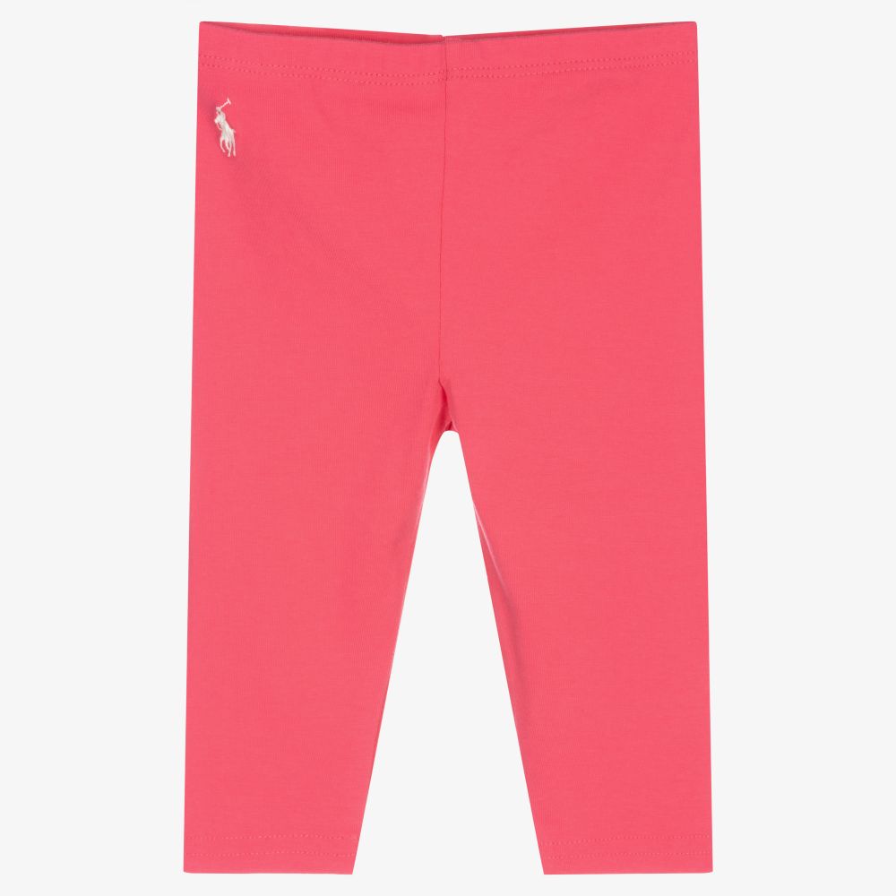 Ralph Lauren - Pinke Leggings für Babys (M) | Childrensalon