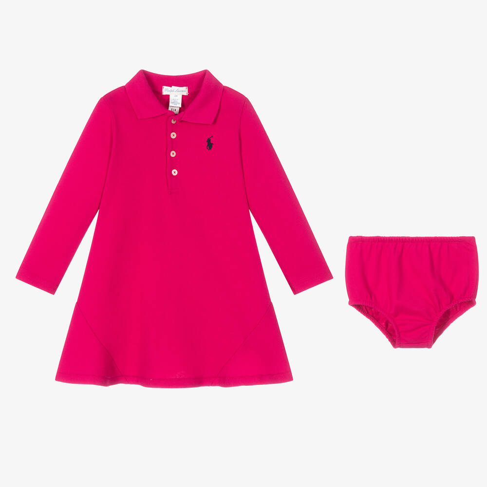 Little girl polo dresses on sale