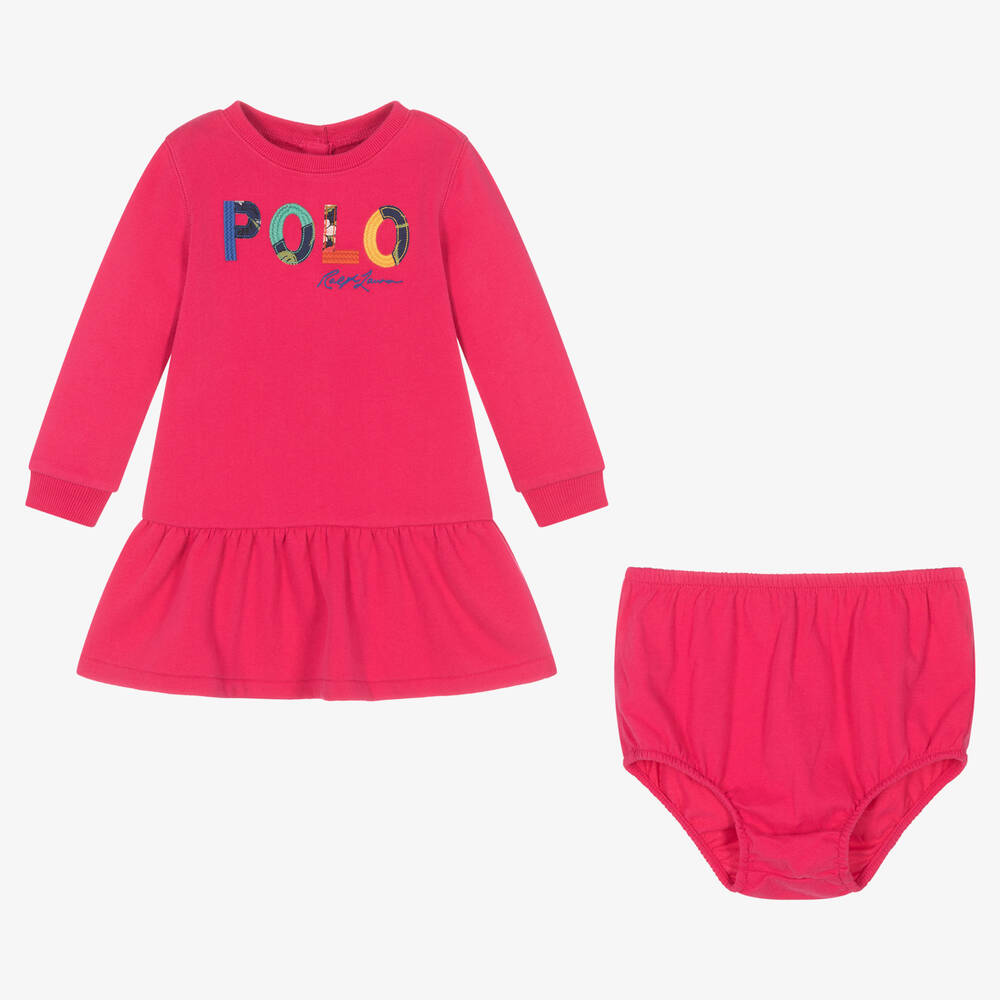 Polo ralph lauren baby girl dresses sales