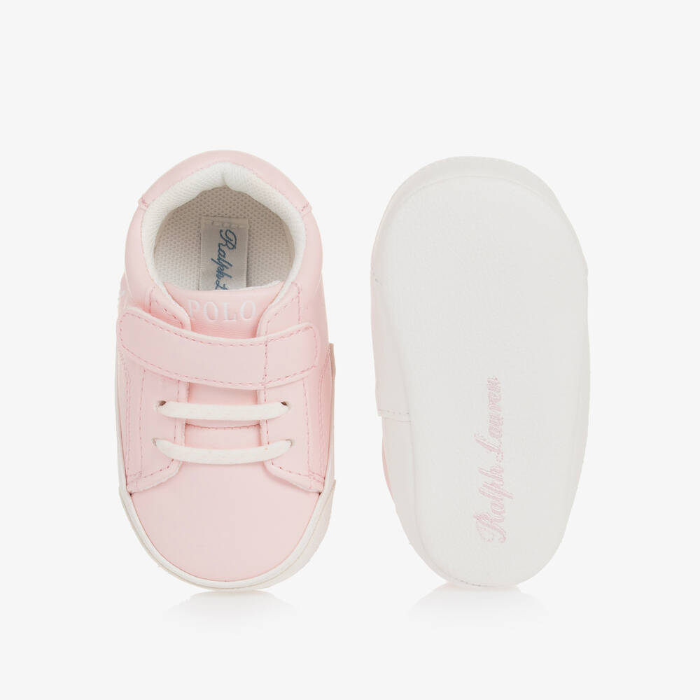 Infant ralph lauren trainers sales