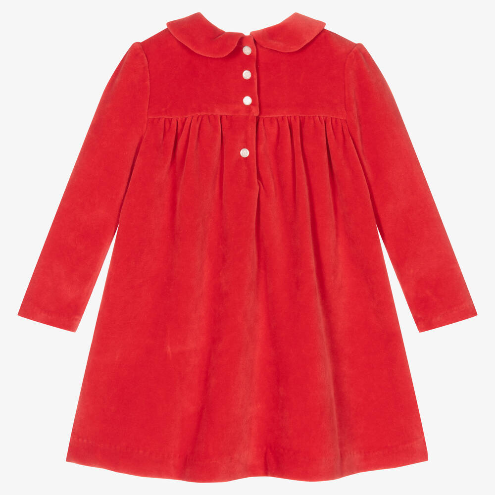 Ralph Lauren Baby Girls Red Logo Dress