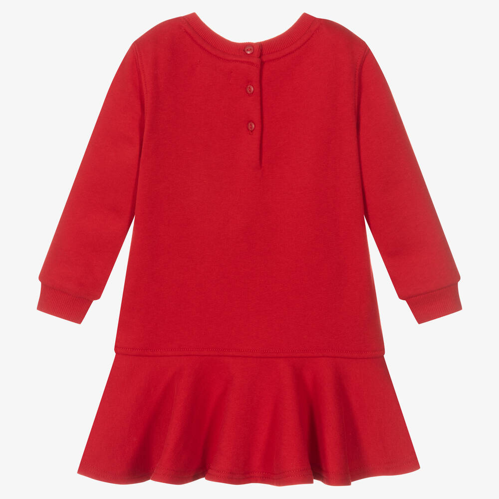 Ralph Lauren Robe rouge Ski Bear b b