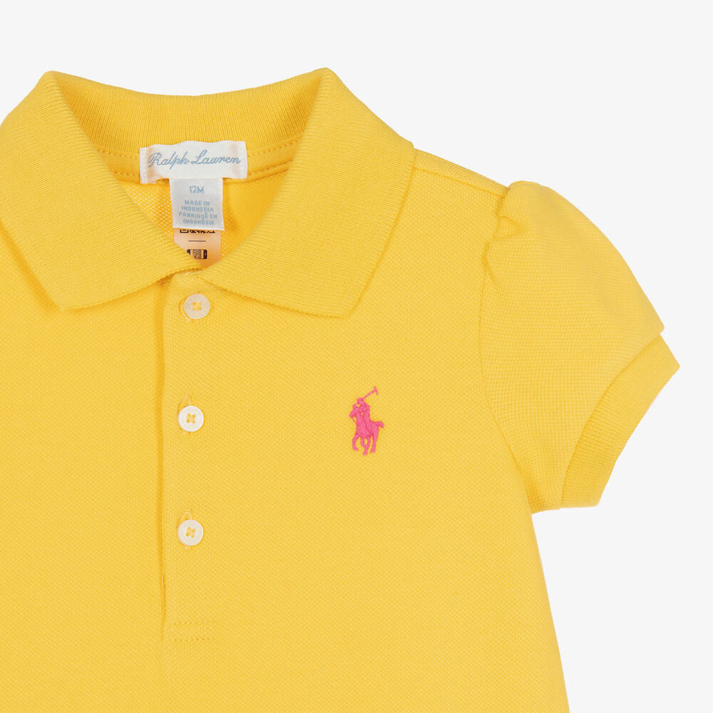 Yellow baby polo hotsell