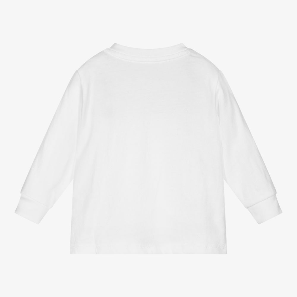 Ralph Lauren Baby White Polo TShirt Childrensalon Outlet