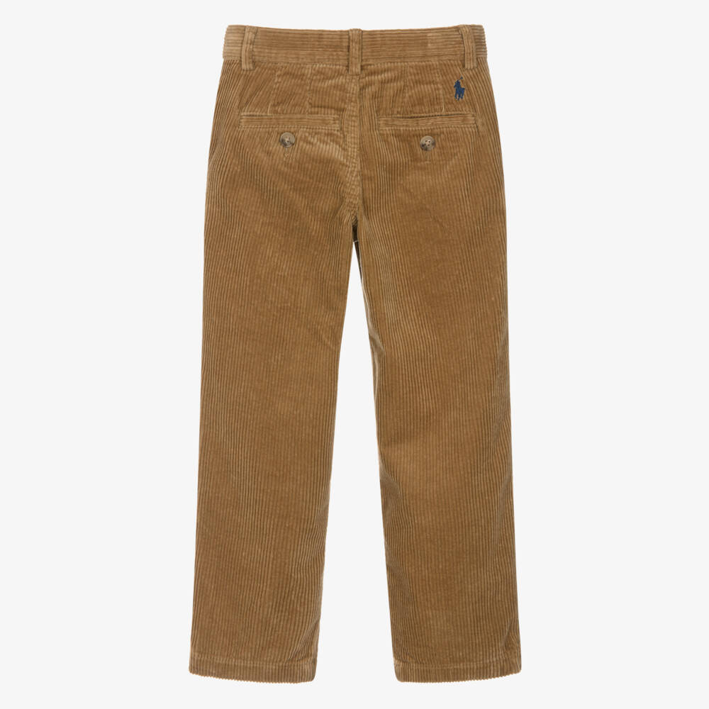 Ralph Lauren-Beige Cord Trousers | Childrensalon Outlet