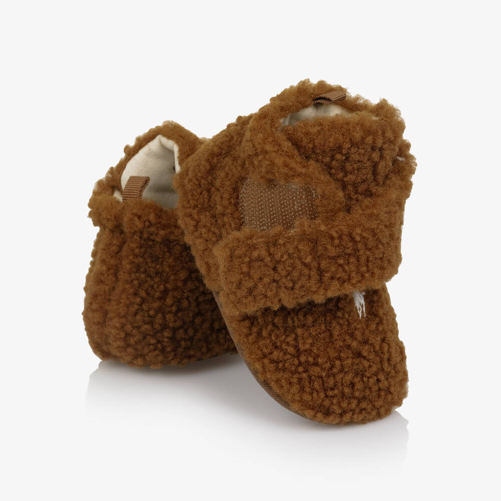 Ralph Lauren-Beige Teddy Pre Walker | Childrensalon Outlet