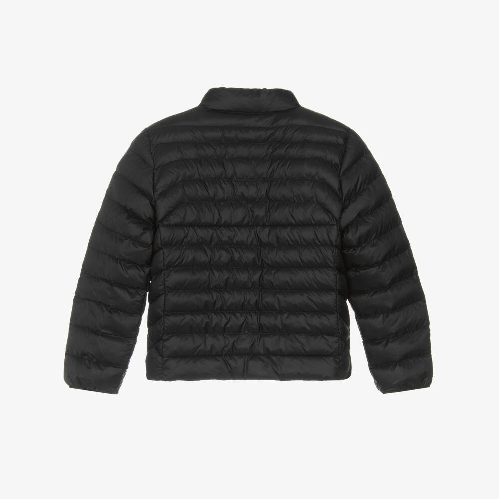 Ralph Lauren-Black Boys Warm Puffer Jacket | Childrensalon Outlet