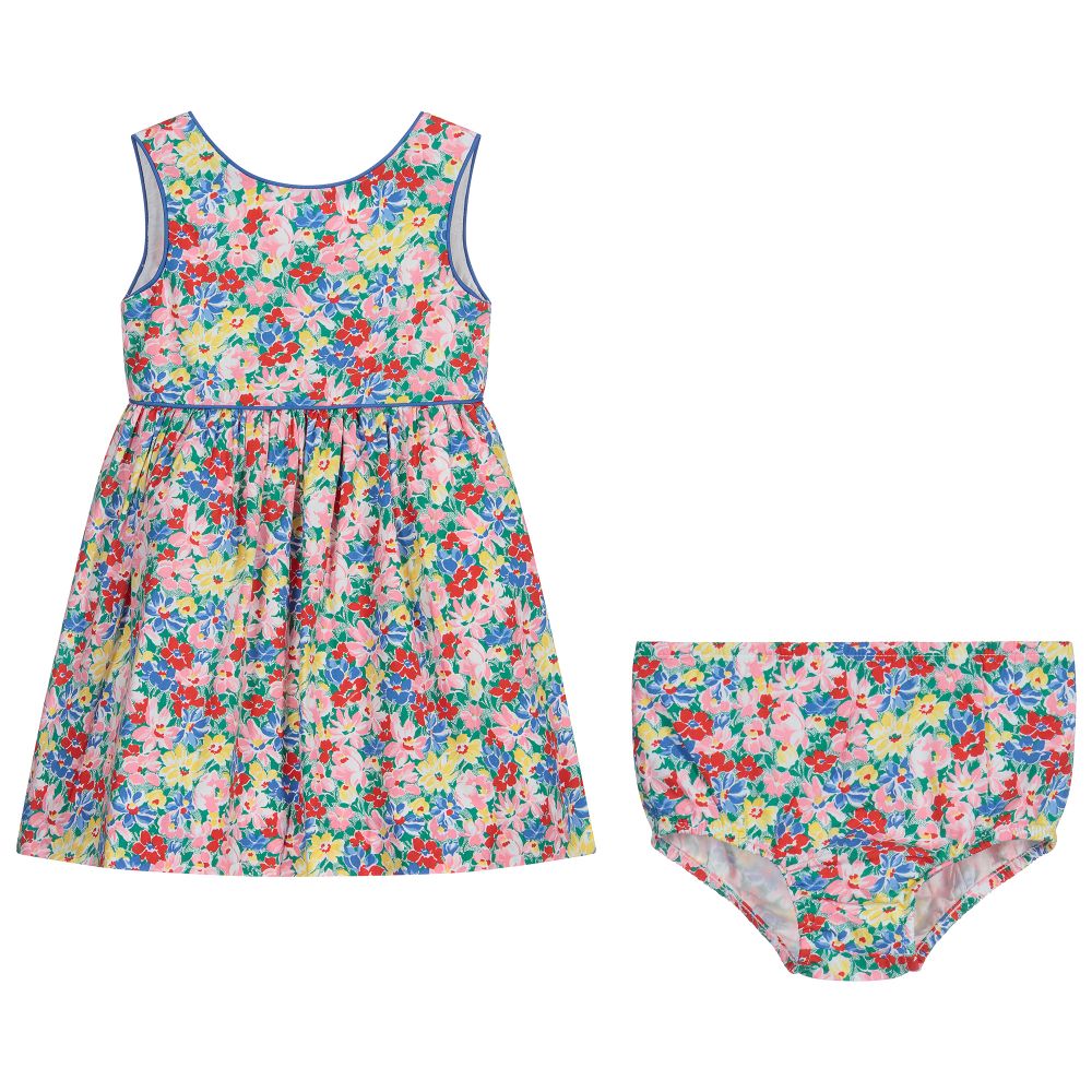 ralph lauren baby blue dress