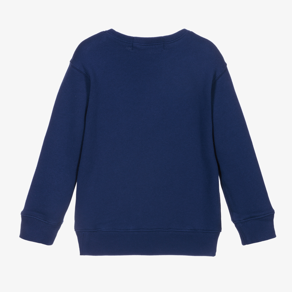 Polo Ralph Lauren Blue Polo Sport Sweatshirt Childrensalon Outlet