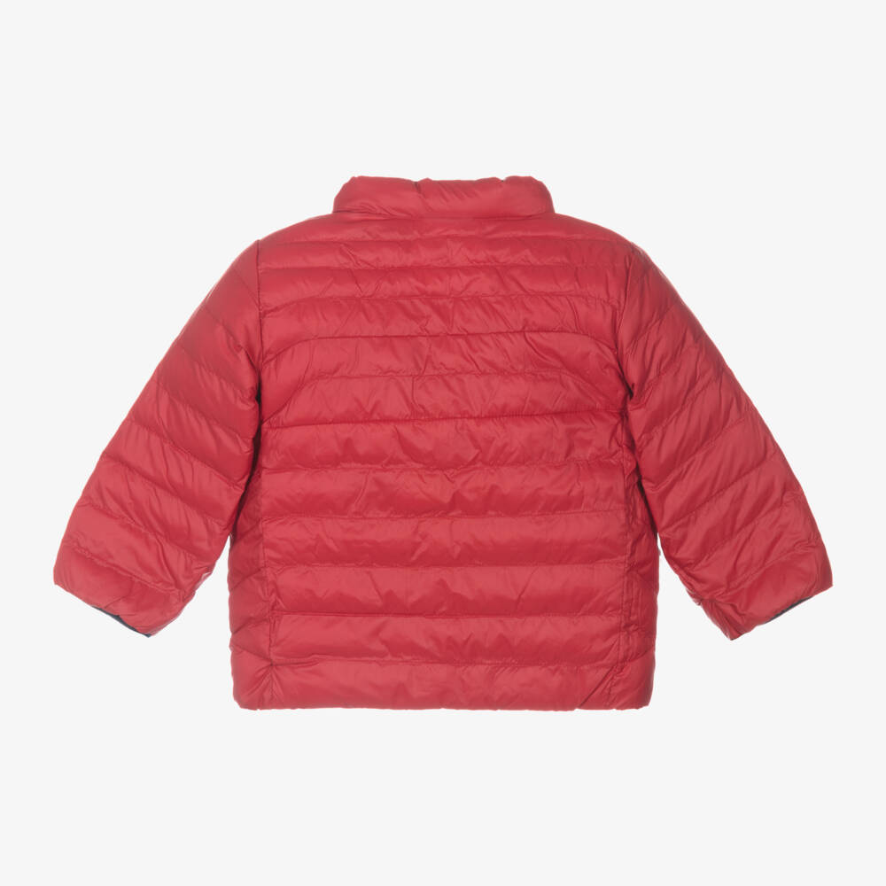 Ralph Lauren-Blue & Red Reversible Puffer Jacket | Childrensalon Outlet
