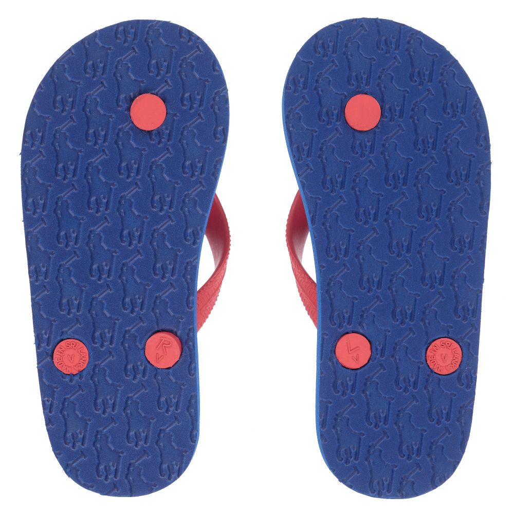 Polo ralph on sale lauren flip flops