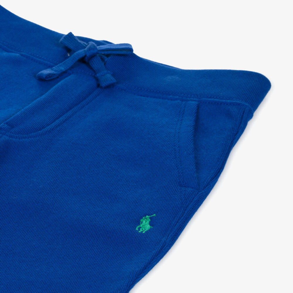 Ralph Lauren-Boys Azure Jersey Trousers | Childrensalon Outlet