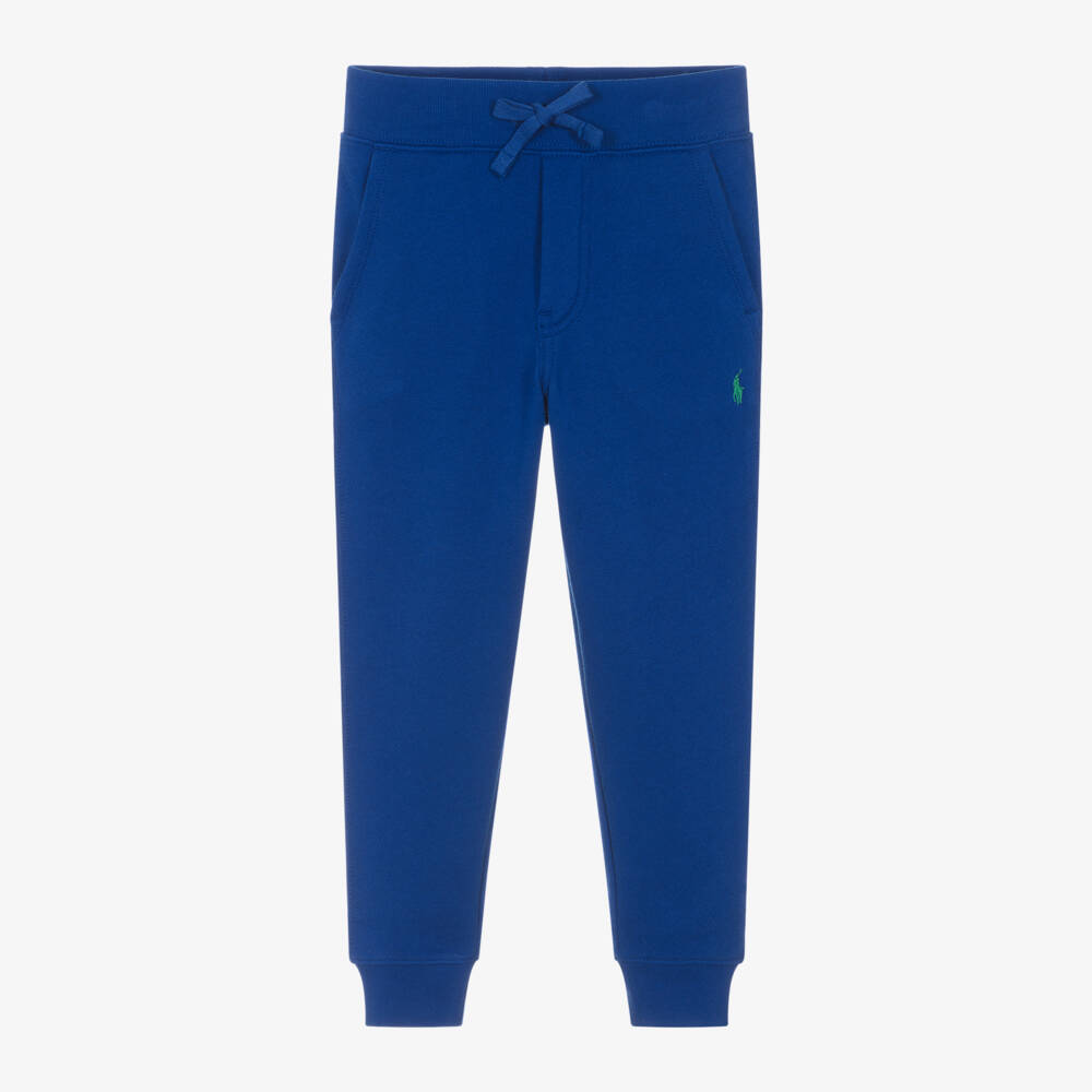 Ralph Lauren-Boys Azure Jersey Trousers | Childrensalon Outlet