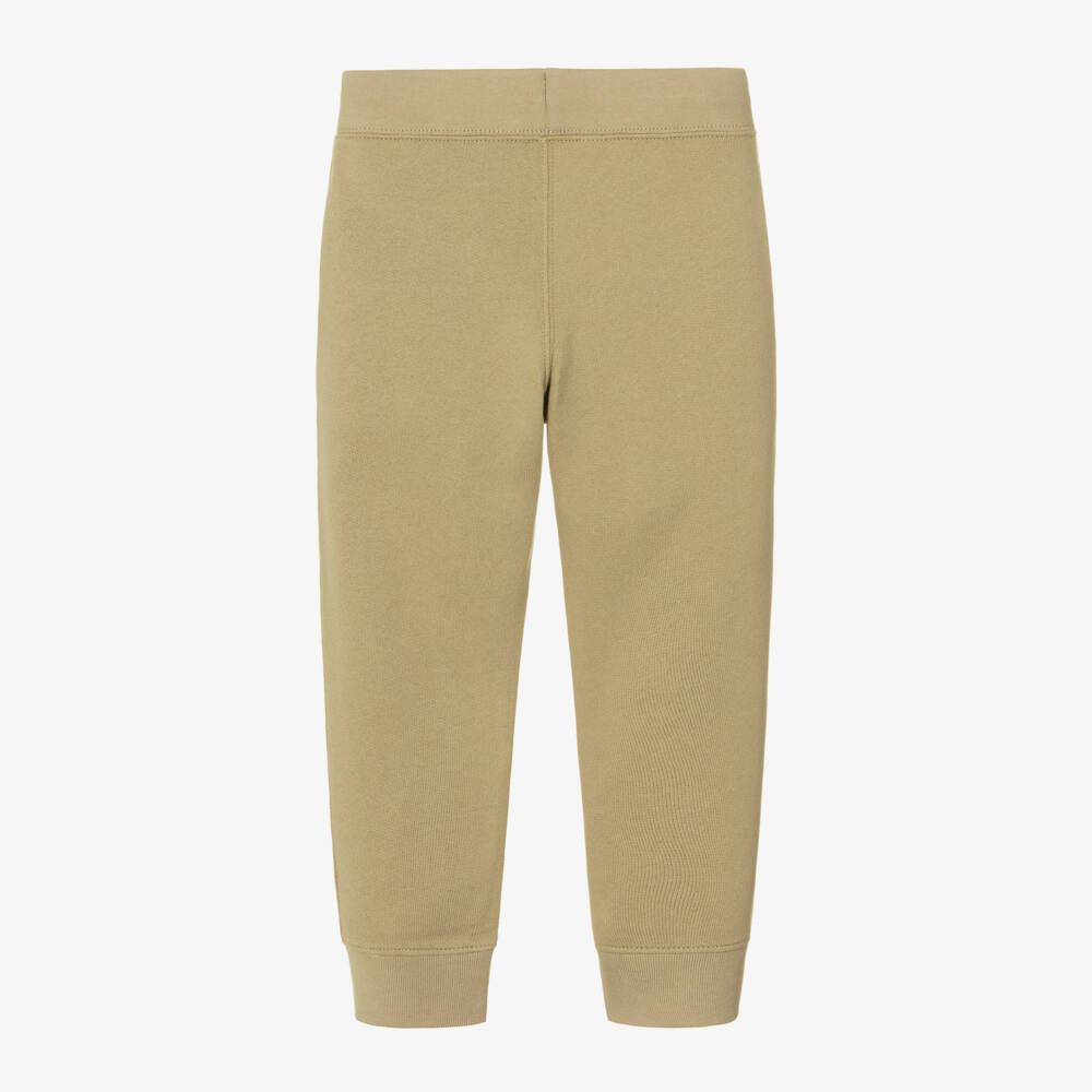 Ralph Lauren-Boys Beige Casual Joggers | Childrensalon Outlet