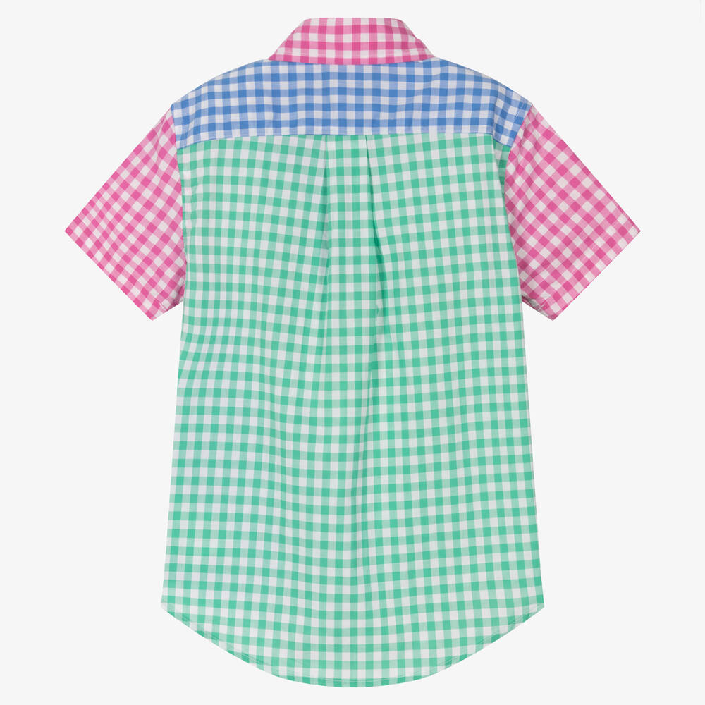 トップス Polo by Ralph Lauren check shirt kids L Amazon.com: POLO RALPH LAUREN Boys Button Down Check Long