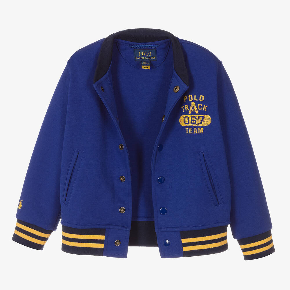 Polo ralph lauren varsity jacket deals