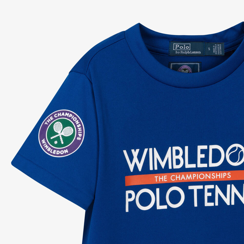 Polo Ralph Lauren - Зеленая хлопковая футболка Wimbledon