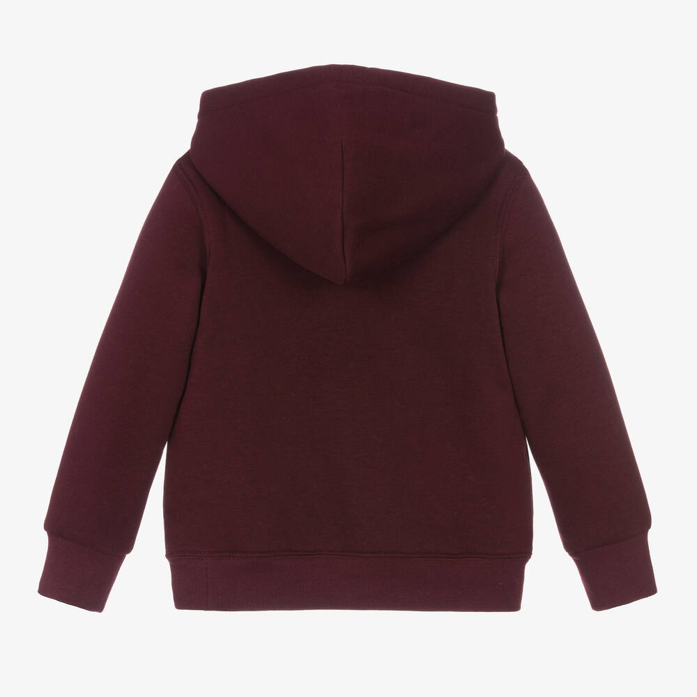 Maroon ralph lauren hoodie hot sale