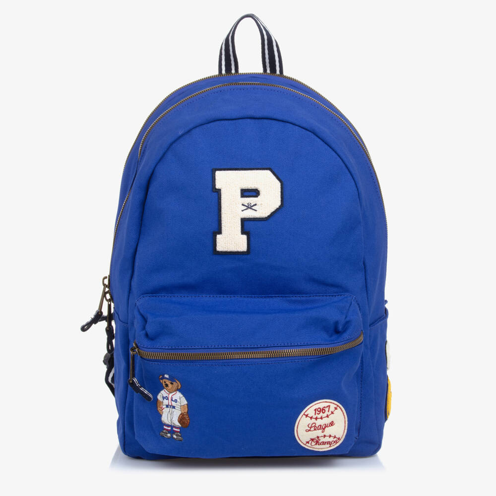 Ralph Lauren-Boys Canvas Bear Adventure Backpack | Childrensalon Outlet