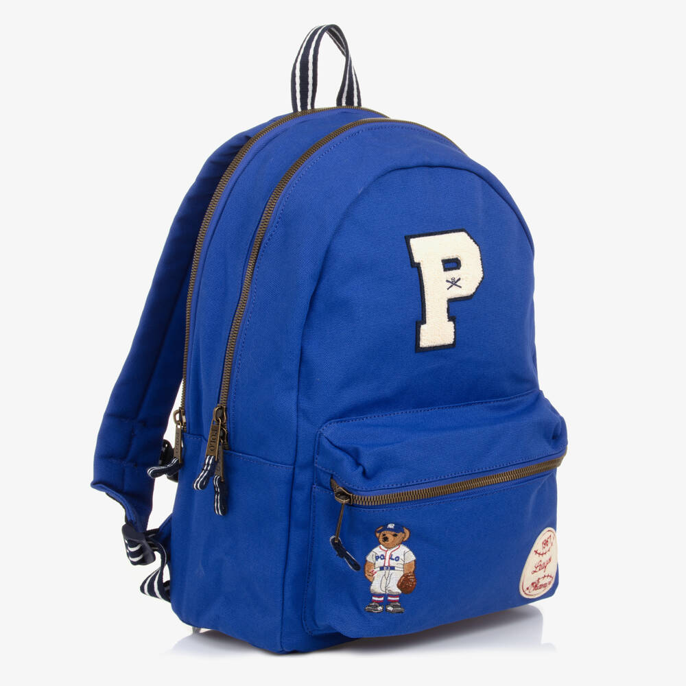 Ralph Lauren-Boys Canvas Bear Adventure Backpack | Childrensalon Outlet