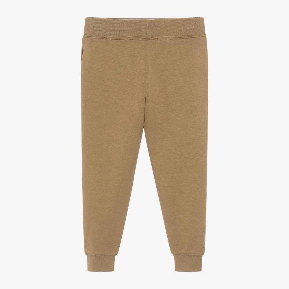 Ralph Lauren-بنطلون رياضي قطن لون بيج للأولاد | Childrensalon Outlet