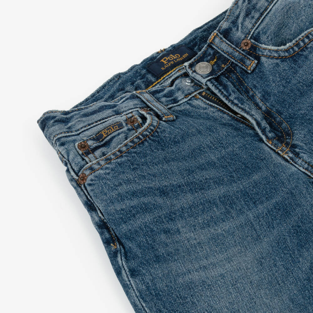 Ralph Lauren-Boys Casual Blue Denim Trousers | Childrensalon Outlet