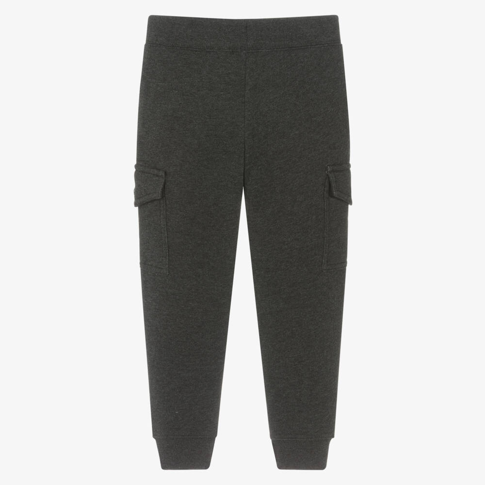 Ralph Lauren-Boys Charcoal Casual Joggers | Childrensalon Outlet