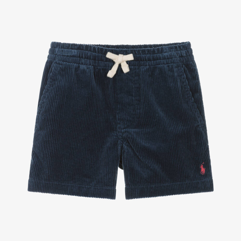 Ralph Lauren-Классические синие вельветовые шорты для мальчиков | Childrensalon Outlet