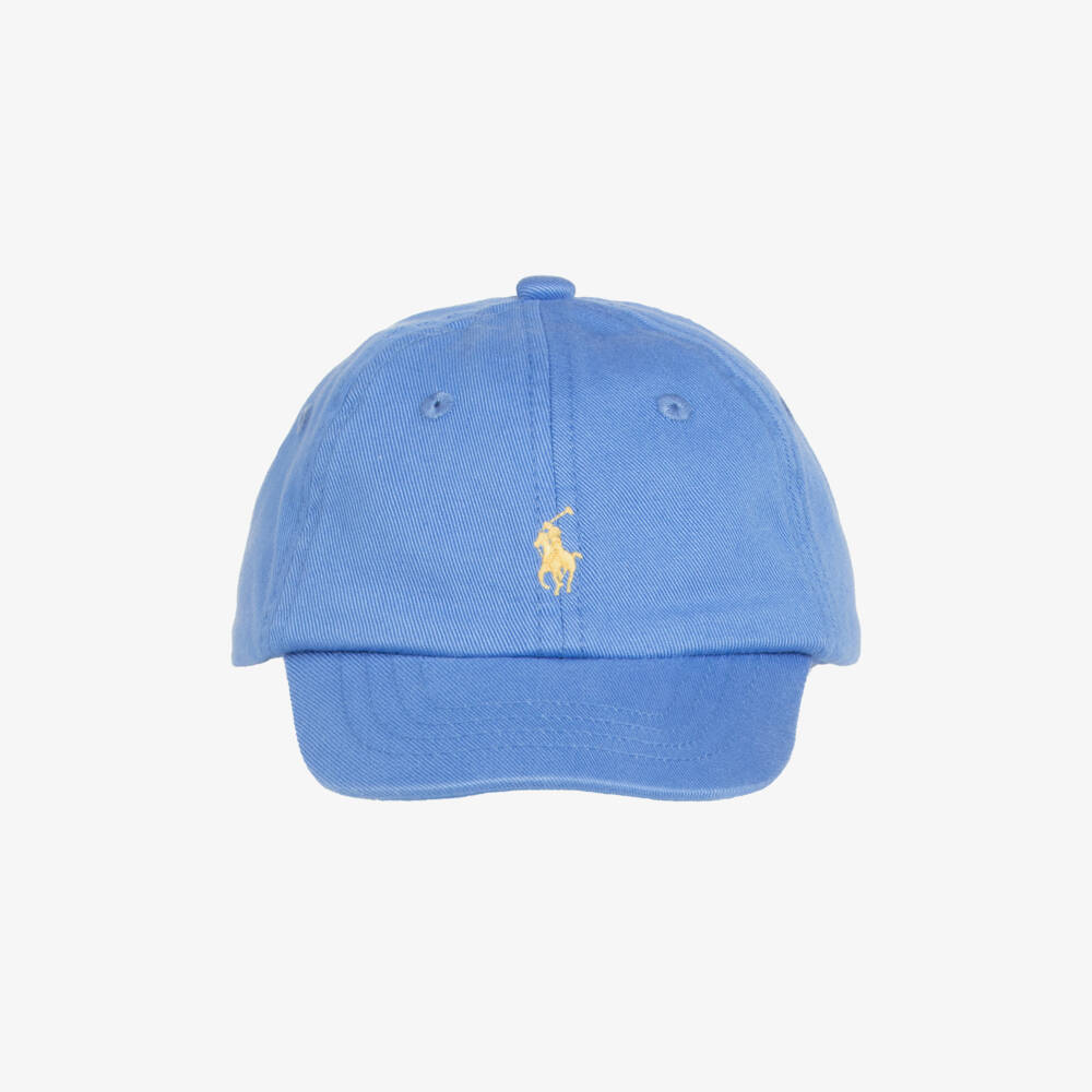 Ralph Lauren-Boys Classic Blue Pony Hat | Childrensalon Outlet