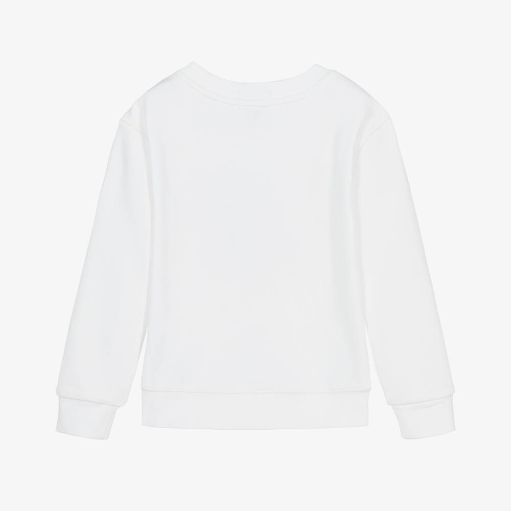 Ralph Lauren-Boys Classic Ivory Cotton Pullover | Childrensalon Outlet