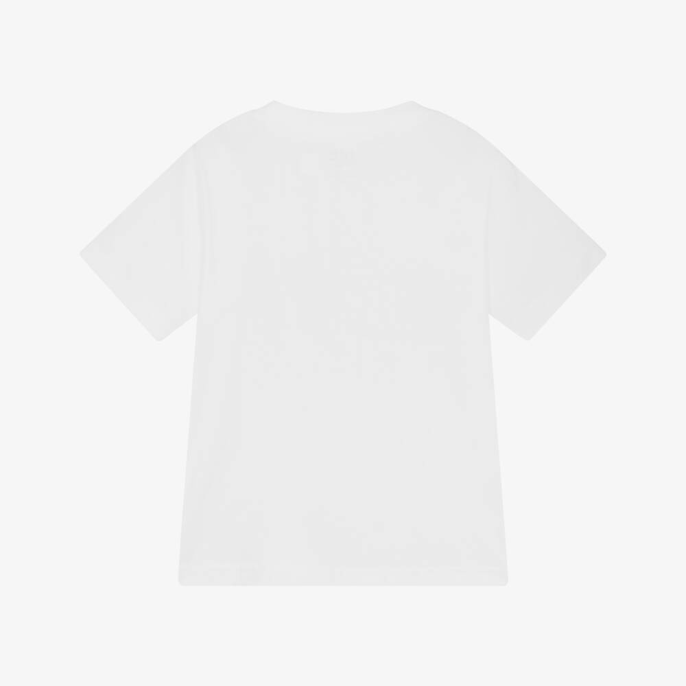 Ralph Lauren-Boys Classic White Cotton Tee | Childrensalon Outlet
