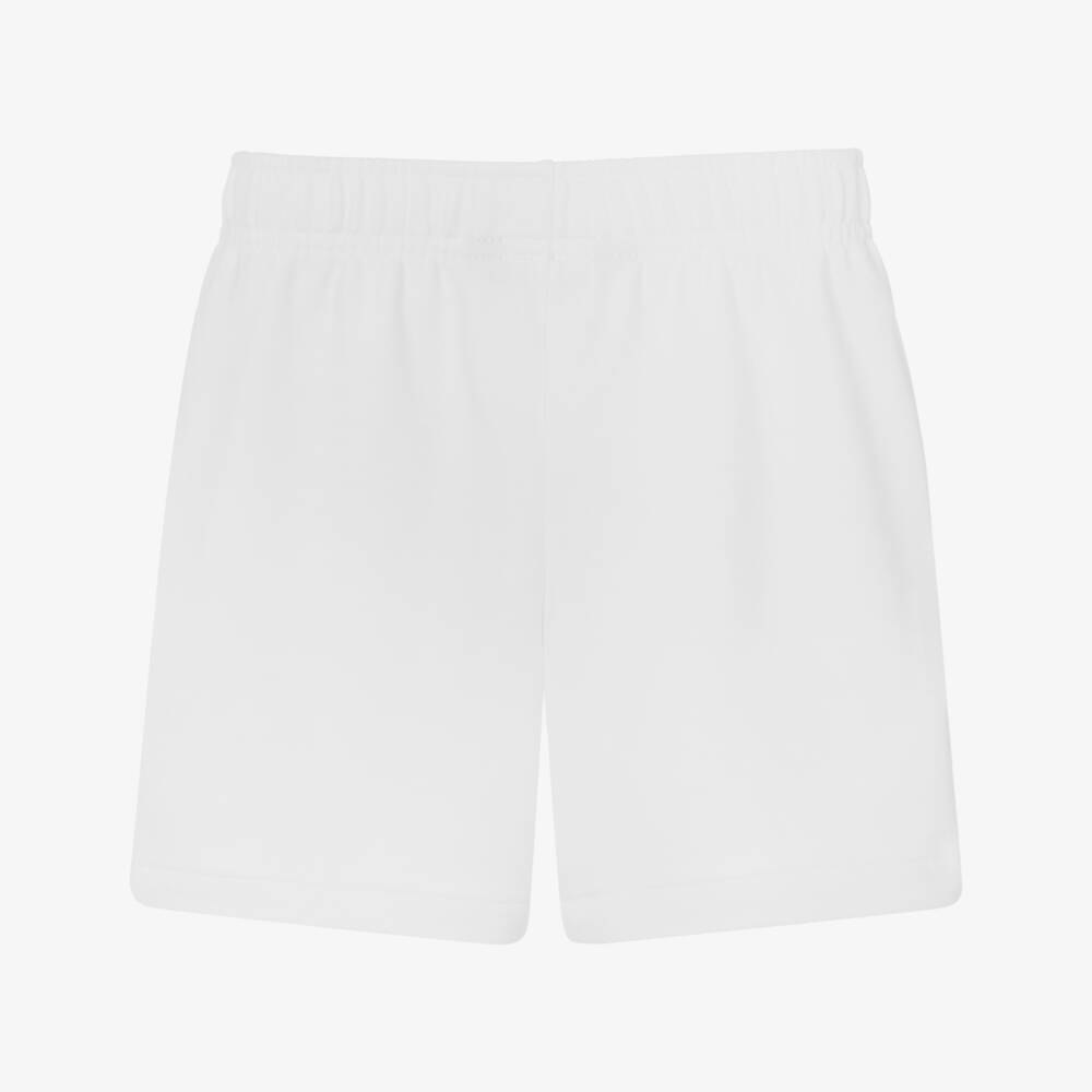 Ralph Lauren-Boys Classic White Drawstring Shorts | Childrensalon Outlet