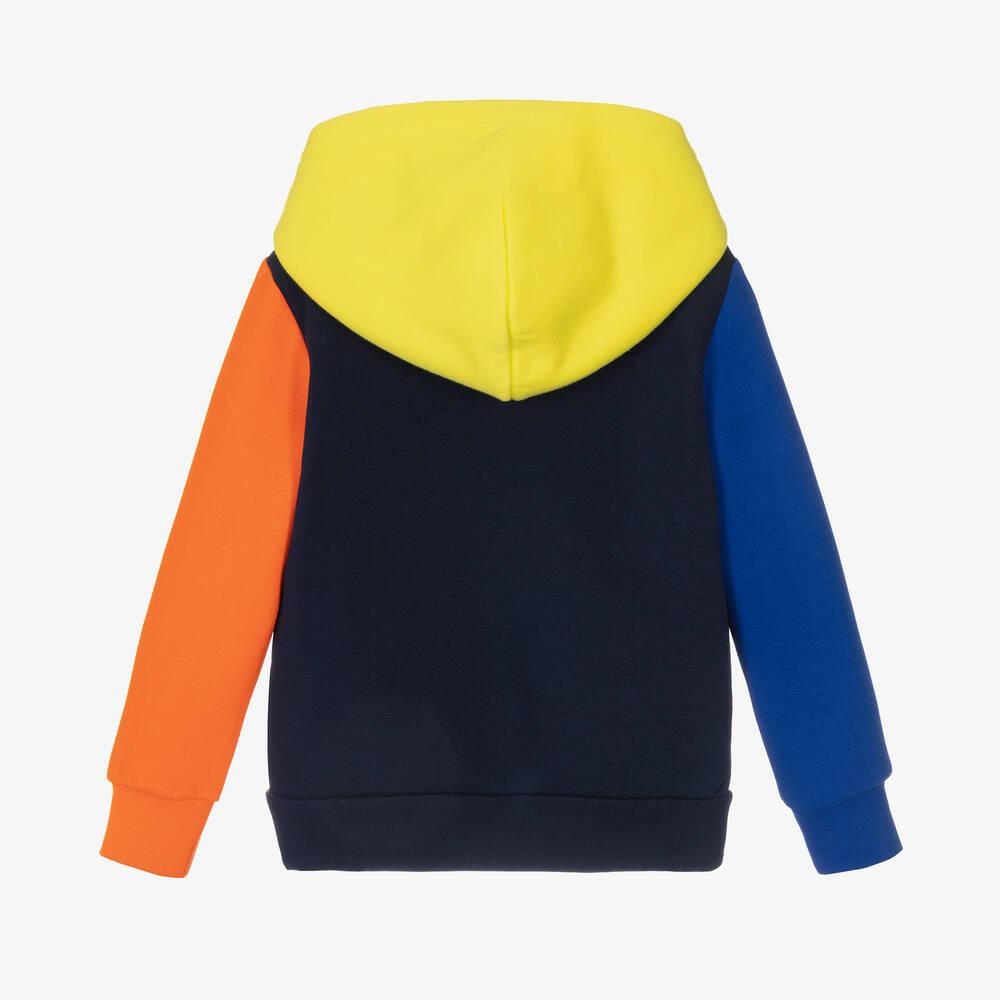 Поло Ralph Lauren-Худи с цветовыми блоками и медвежонком | Childrensalon Outlet