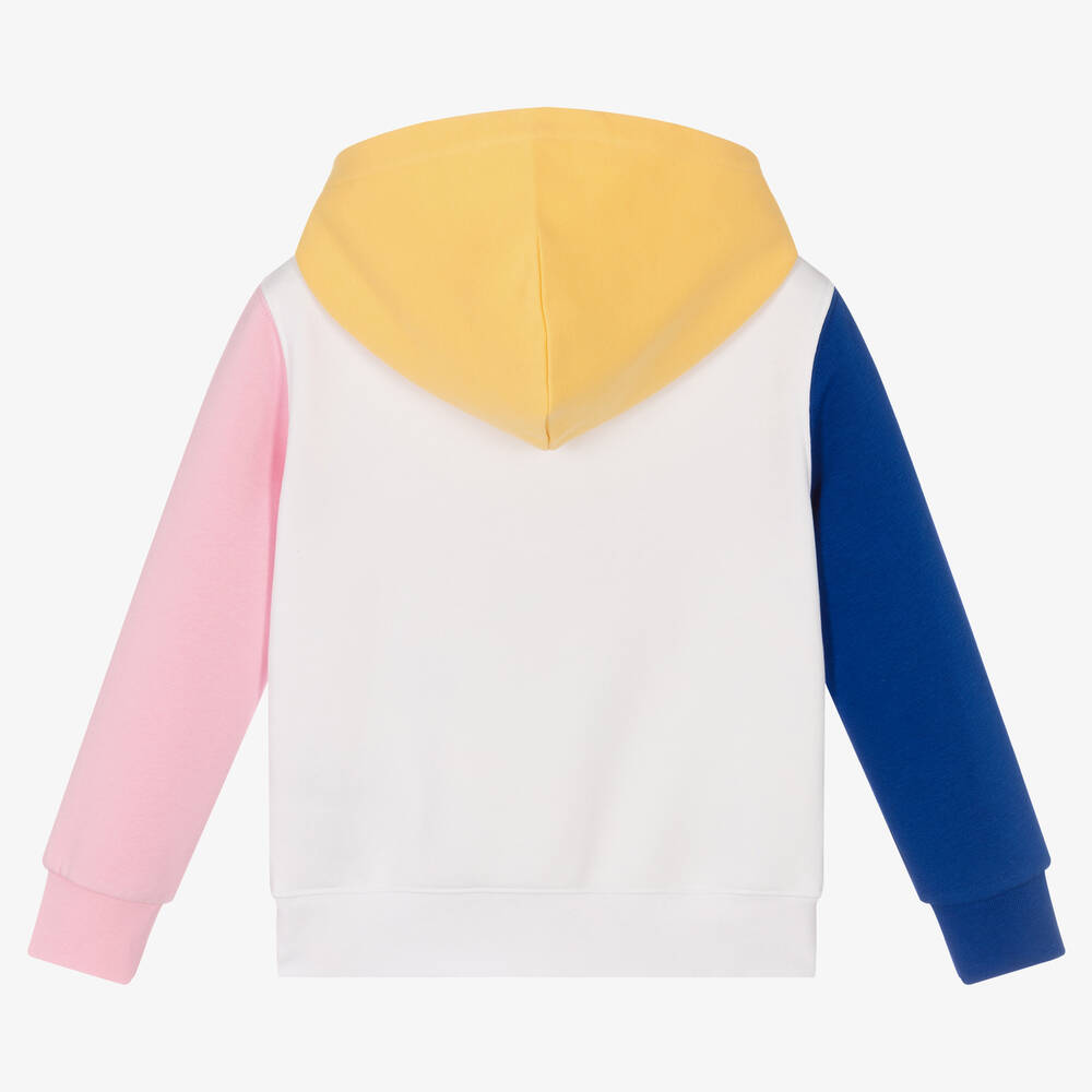 Polo Ralph Lauren Boys Colourblock Polo Bear Hoodie