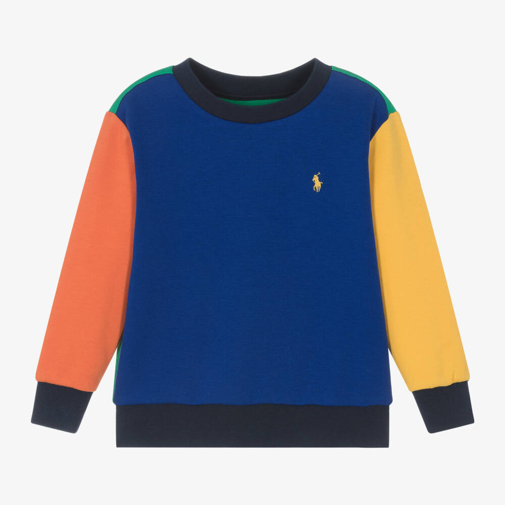Ralph Lauren-Boys Colourful Cotton Sweatshirt | Childrensalon Outlet