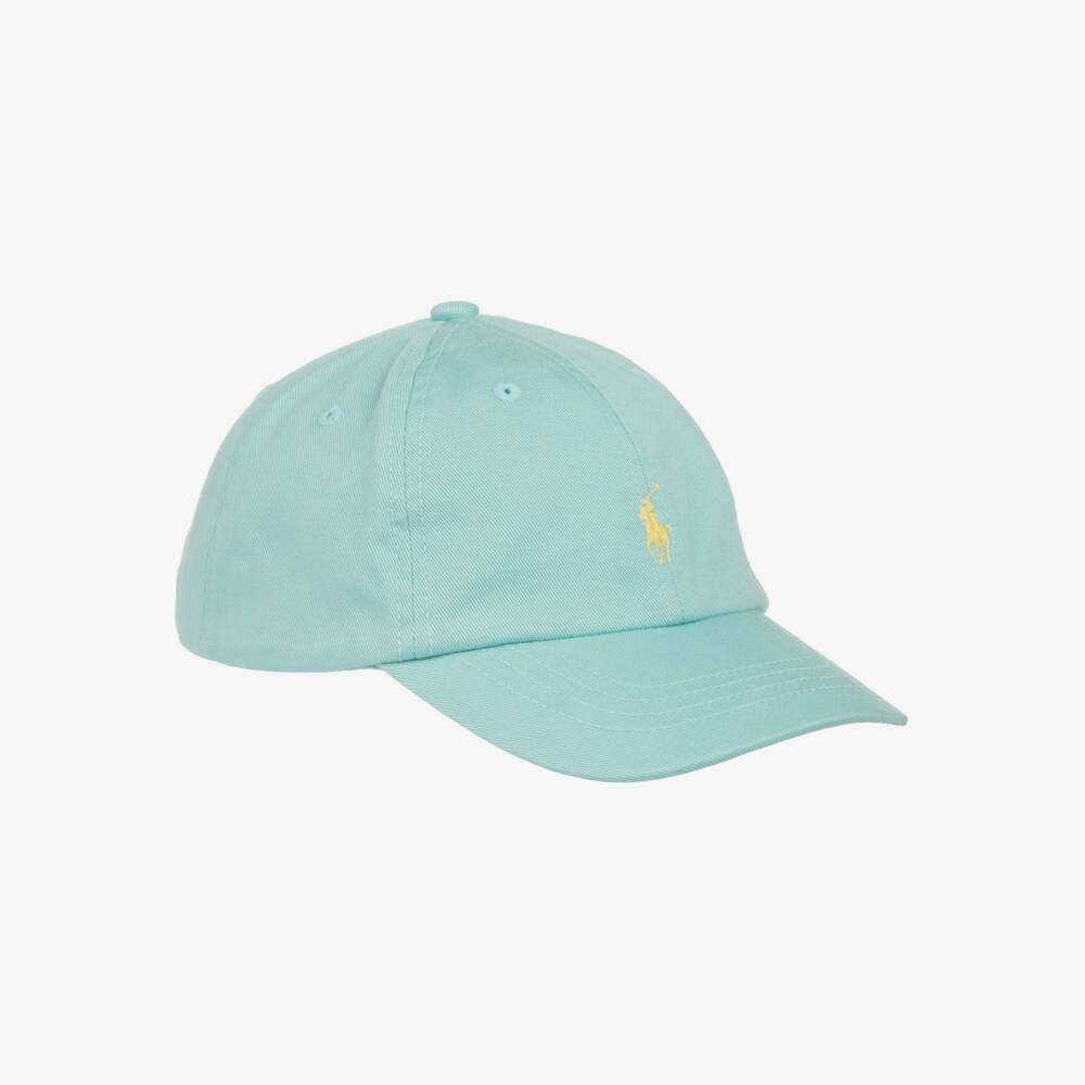 Ralph Lauren-Boys Cool Mint Cotton Cap | Childrensalon Outlet