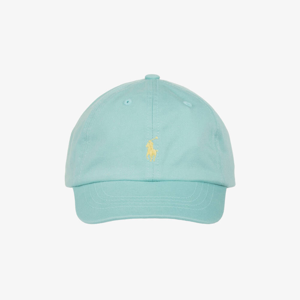 Ralph Lauren-Boys Cool Mint Cotton Cap | Childrensalon Outlet